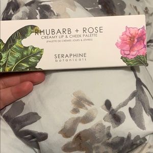 Rhubarb + Rose Lip and Cheek Palette BNIB